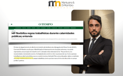 Conrado Di Mambro concede entrevista ao jornal O Tempo