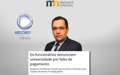 Sócio MNDM, Hellom Lopes concede entrevista para a TV Record